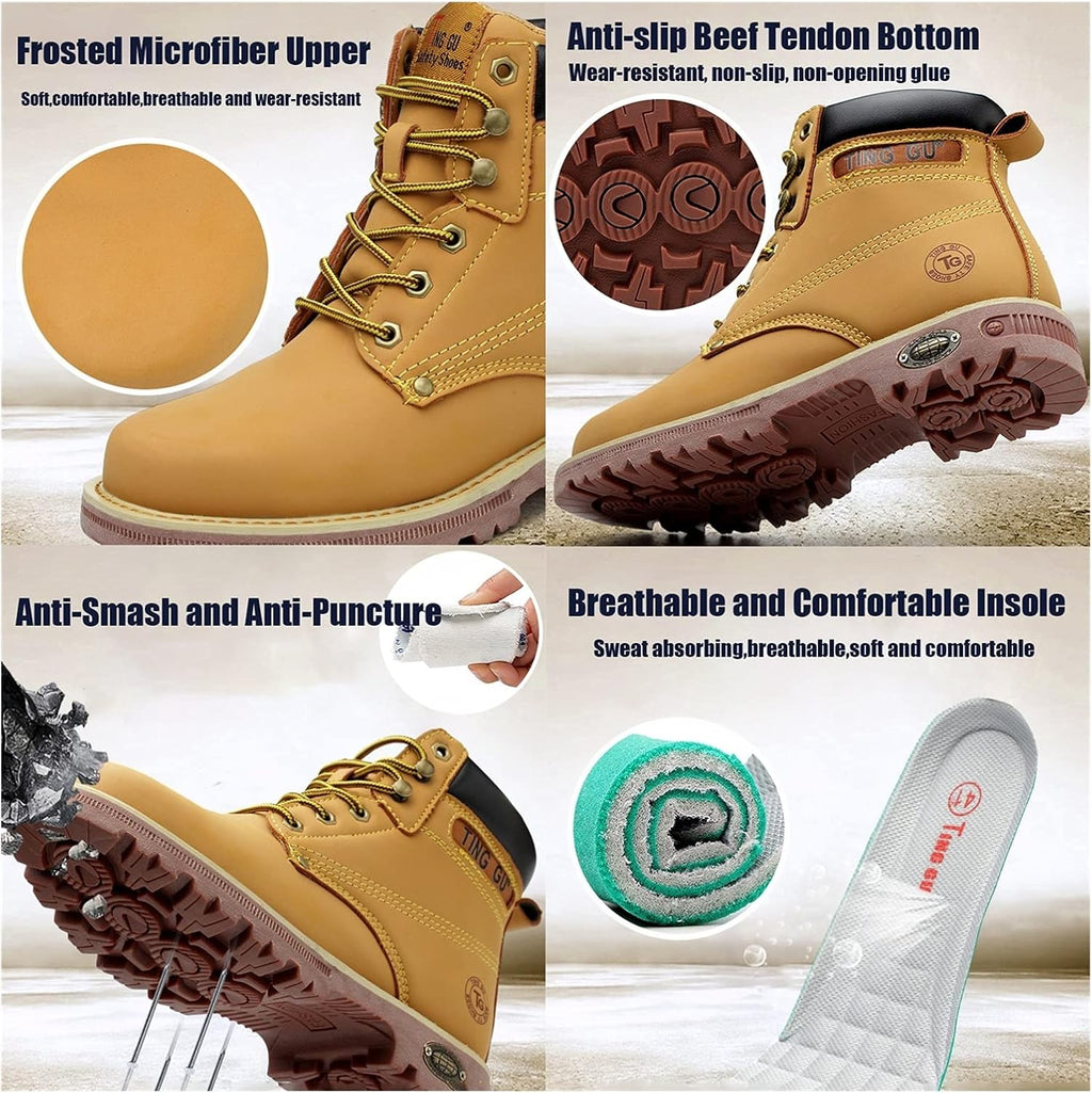 Bota de Trabajo - Marrón