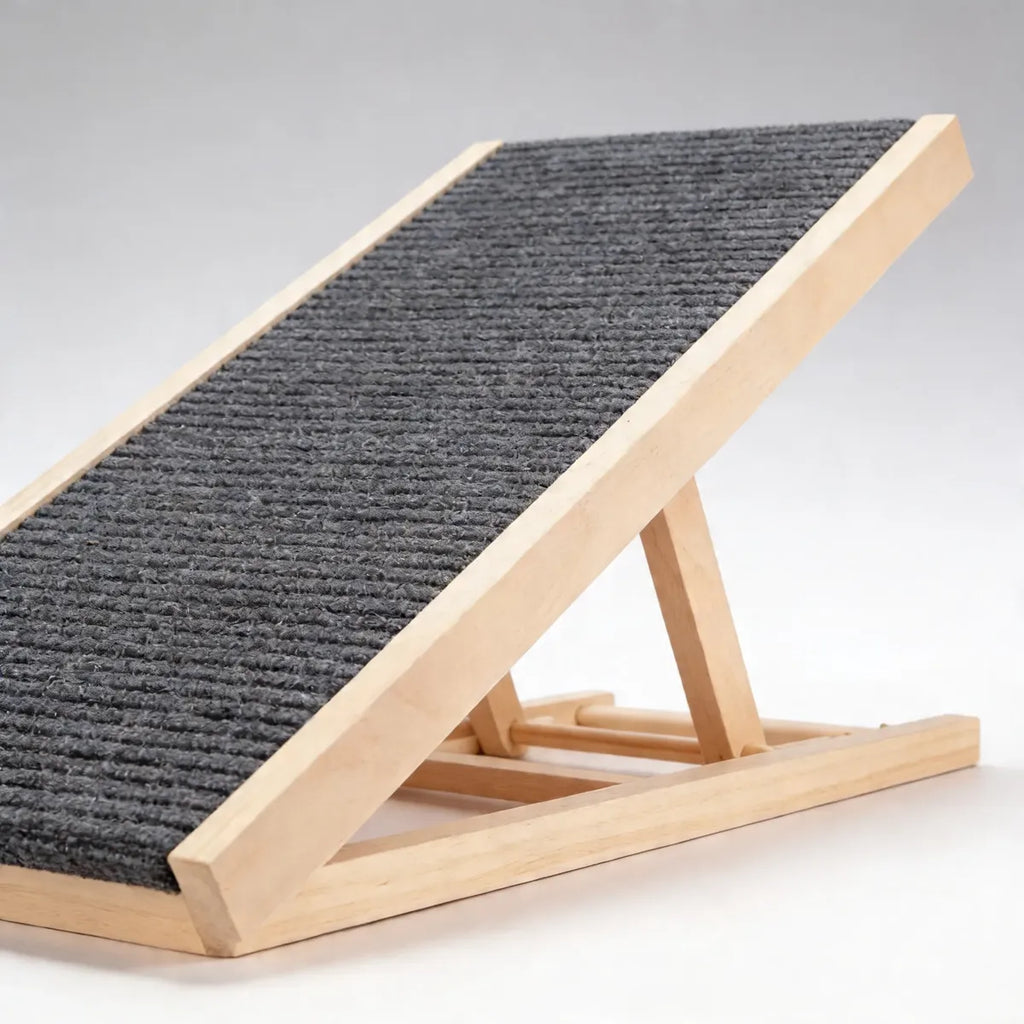 Rampa Plegable De Madera Para Mascotas Perros Gatos