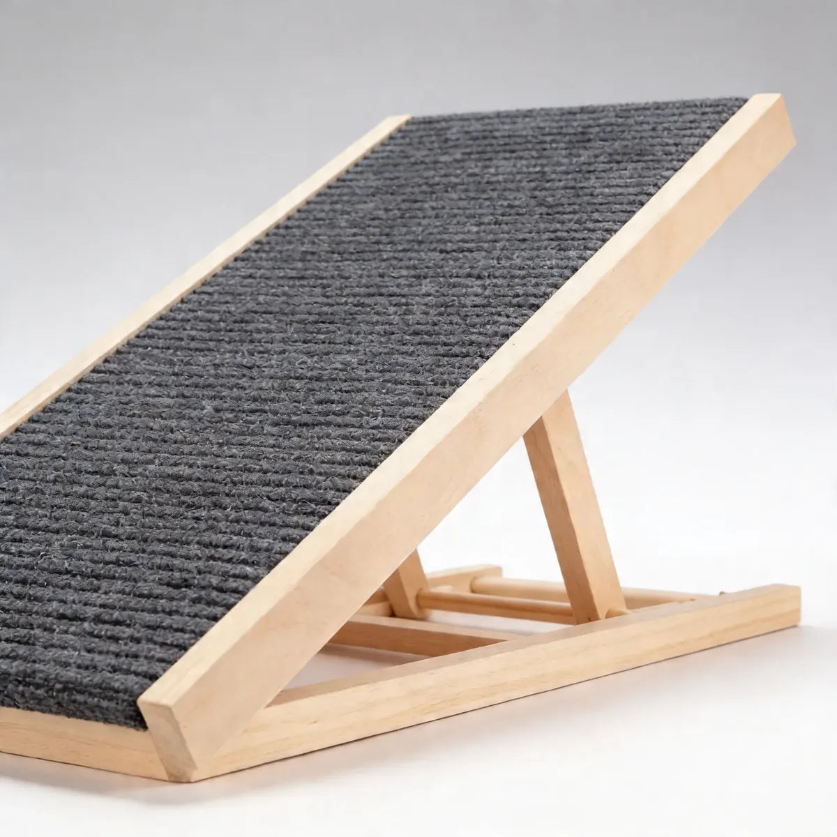 Rampa Plegable De Madera Para Mascotas Perros Gatos