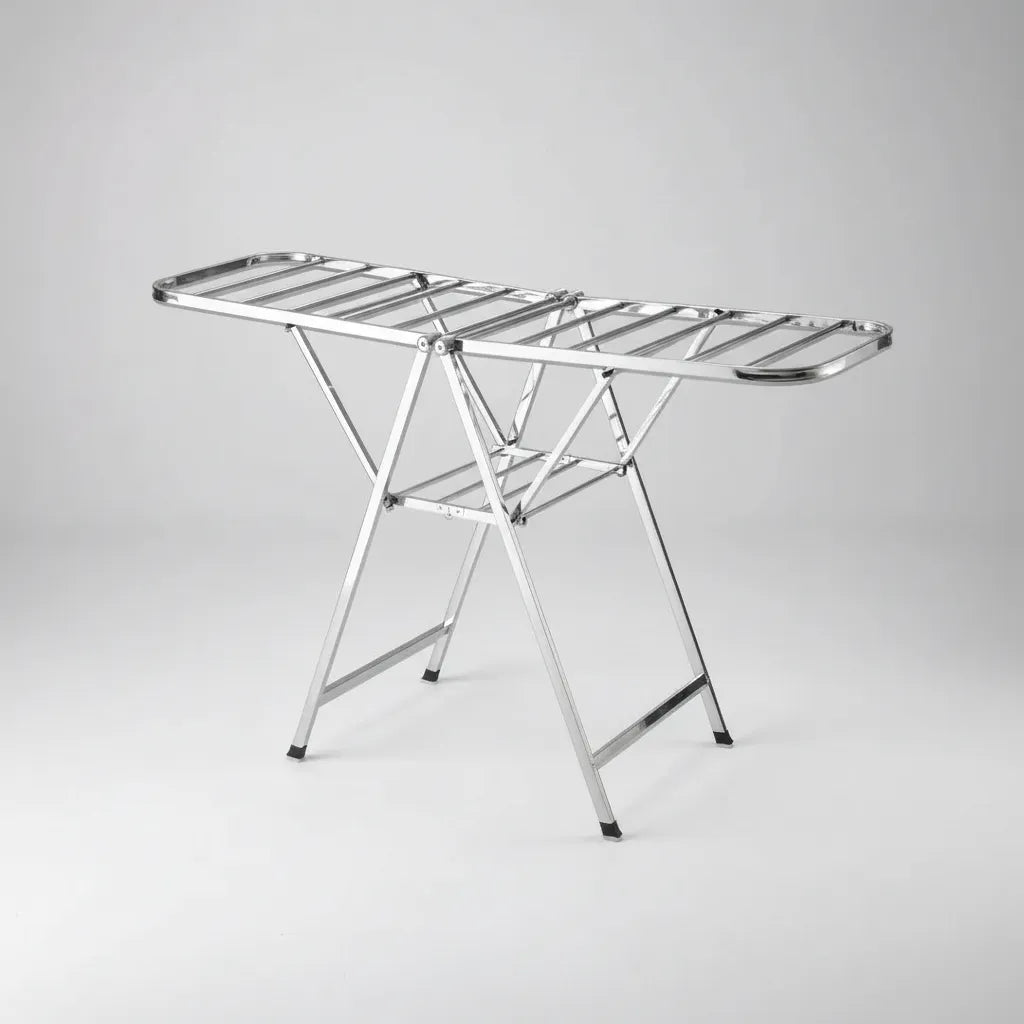 Tender Reforzado Ropa De Acero Inoxidable Plegable Grande