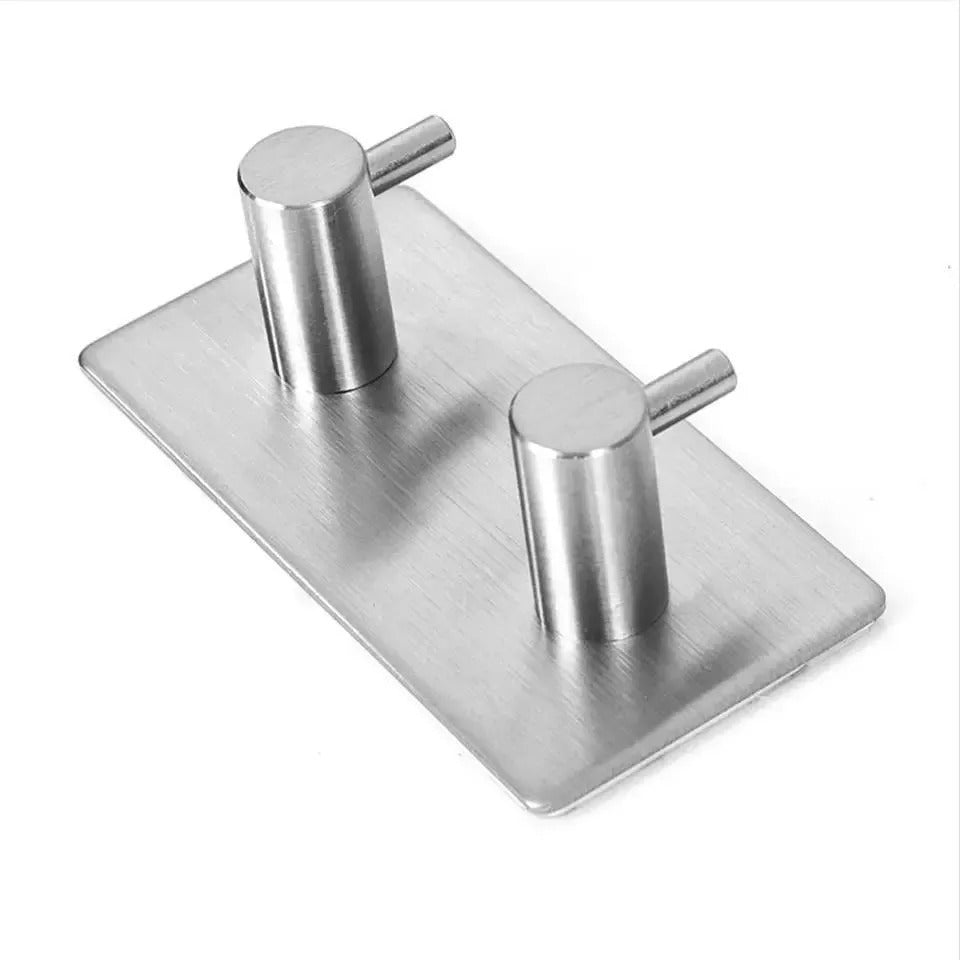 Perchero Adhesivo 2 Ganchos