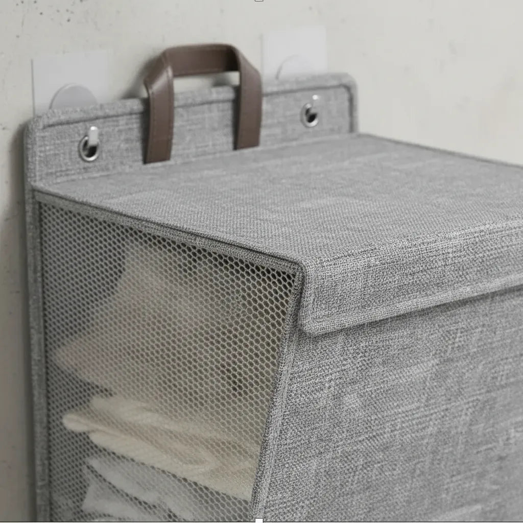 Canasto Ropa Sucia Cesto Plegable Organizador Ropa Colgante