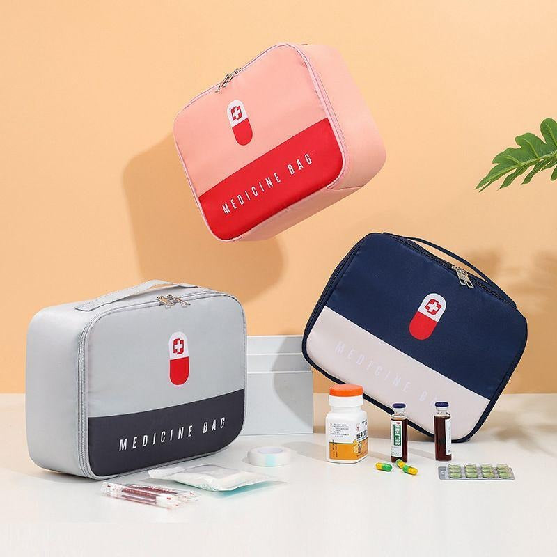 Botiquín Remedios Primeros Auxilios - Rojo