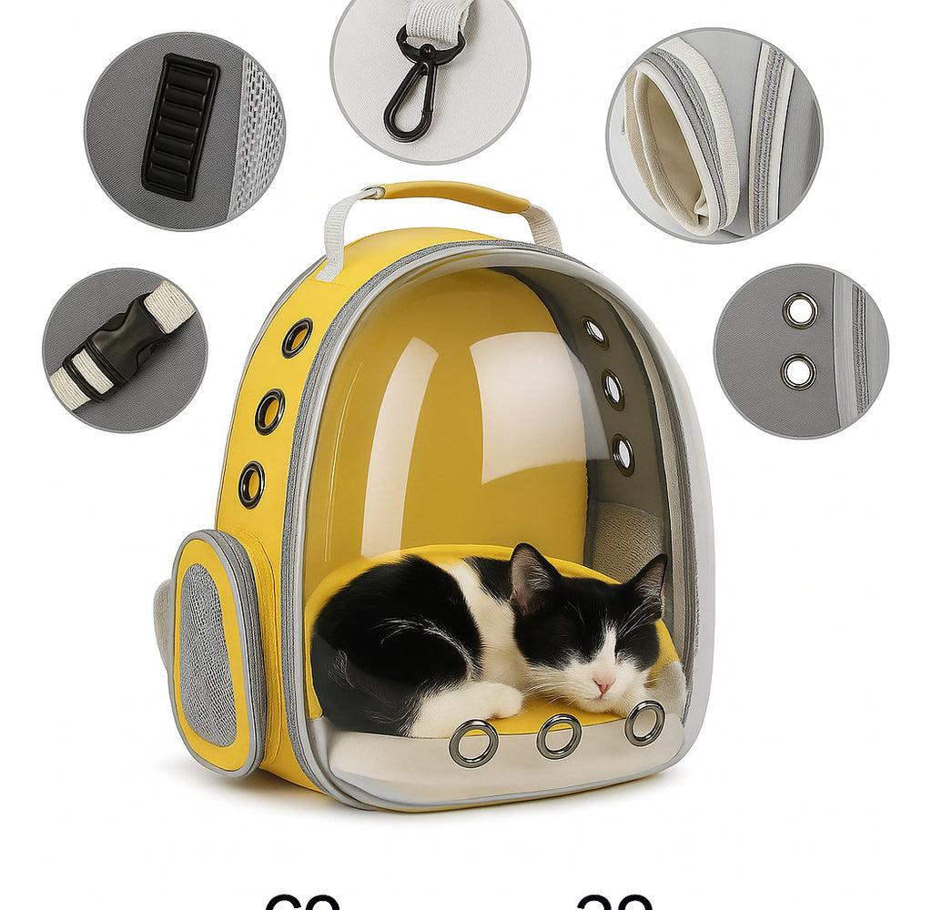 Mochila de Paseo Gato