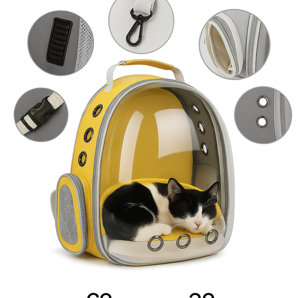 Mochila de Paseo Gato