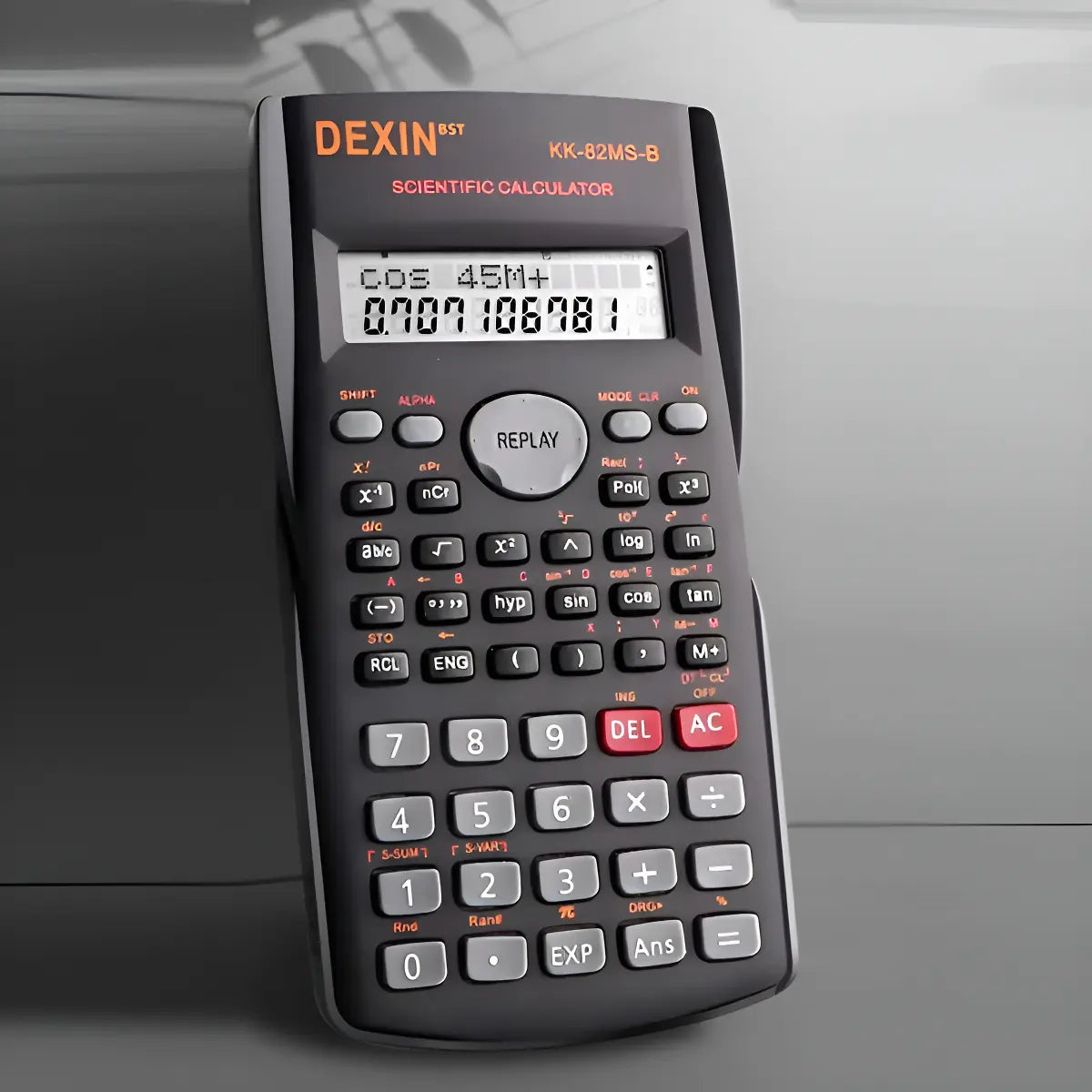 Calculadora Científica Dexin Kk82ms B Negra 240 Funciones