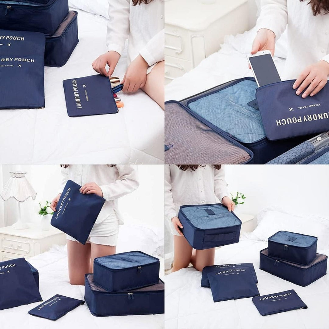 Organizador de Valija Viaje - Azul