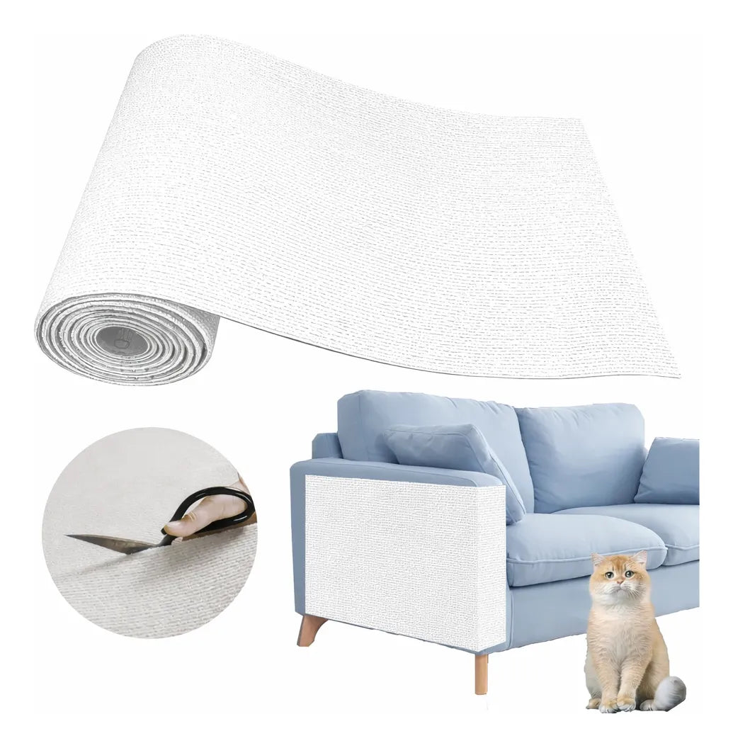 Rascador Gato Protector Sofa Sillón Adhesivo Grande Calidad