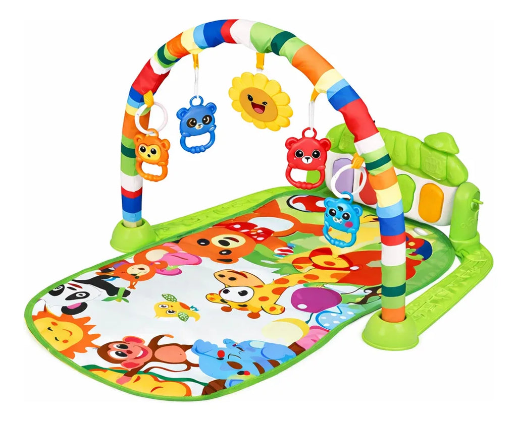 Alfombra Gimnasio Bebes C/accesorios Luz Sonido