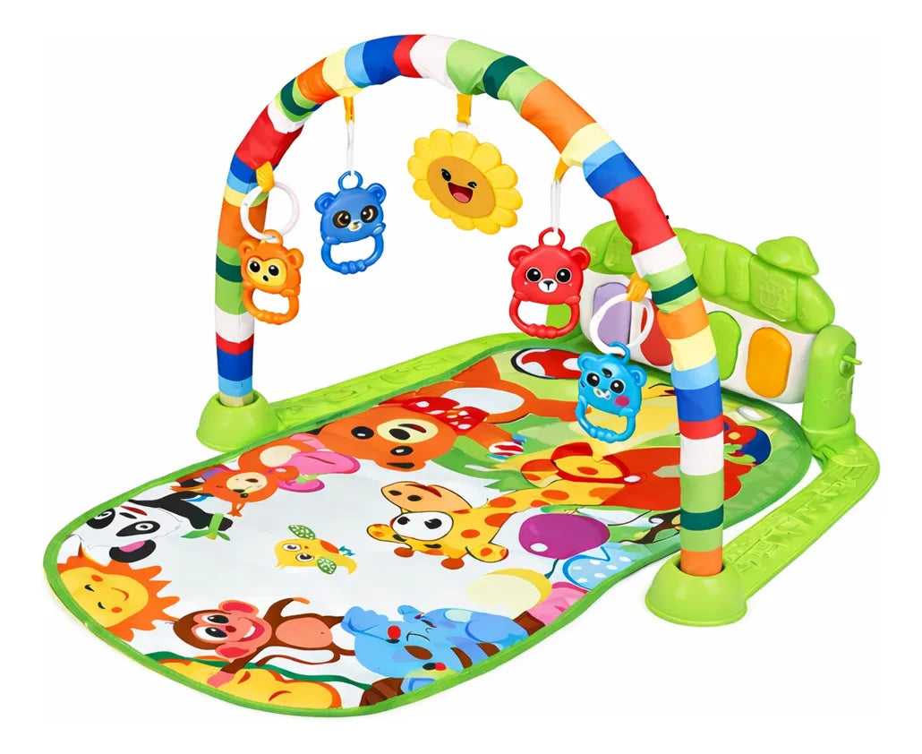Alfombra Gimnasio Bebes C/accesorios Luz Sonido