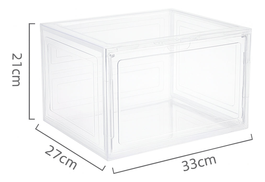 Zapatera Premium Transparente x 6