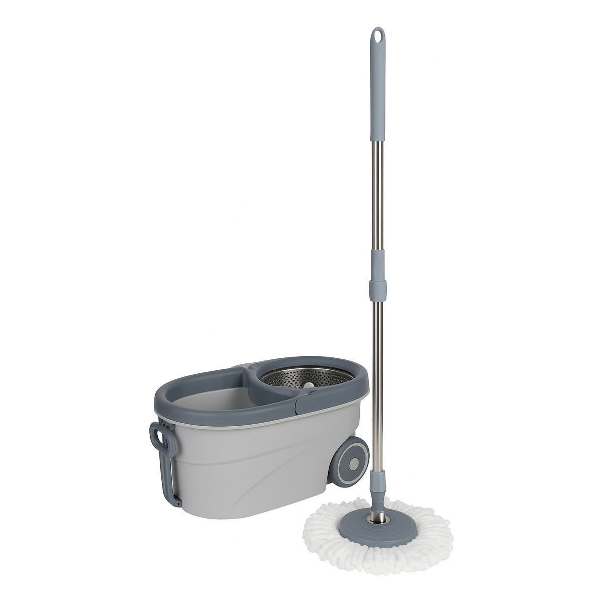 Mopa con Centrifugado + Trapeador - Gris