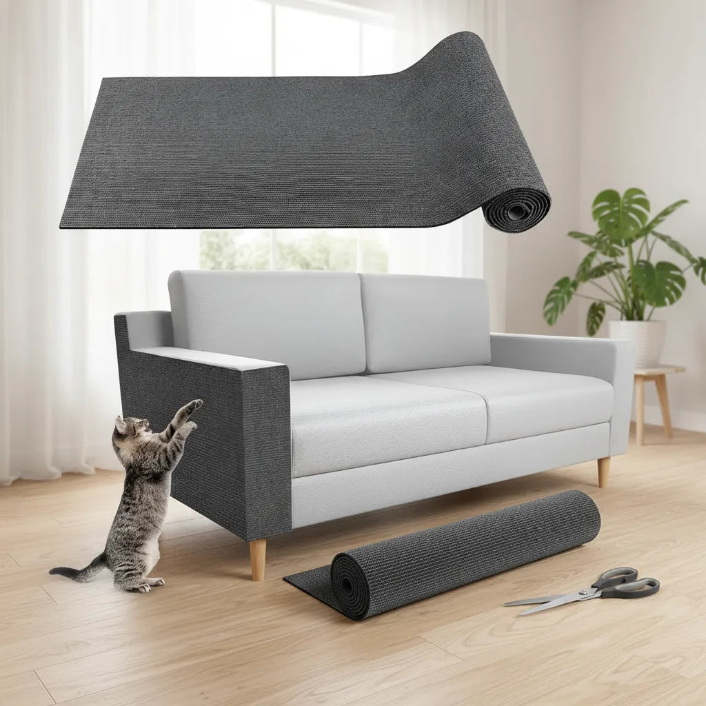 Rascador Gato Protector Sofa Sillón Adhesivo Grande Calidad