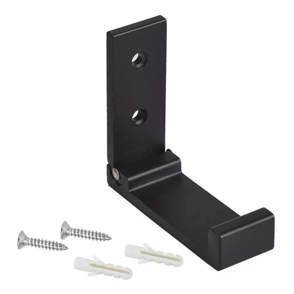 Perchero Plegable Pared - Negro
