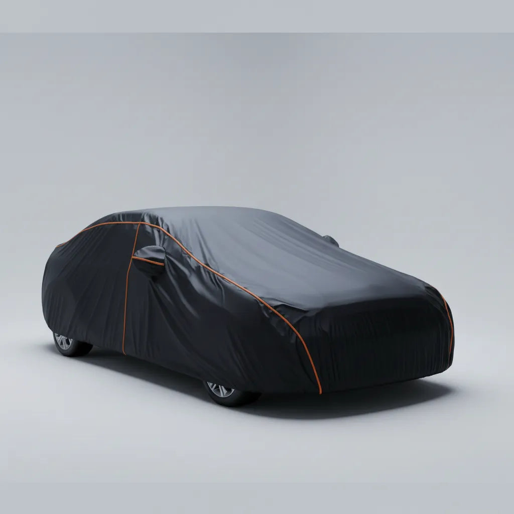 Funda Cubre Auto Lona Impermeable Afelpada Cobertor De Auto
