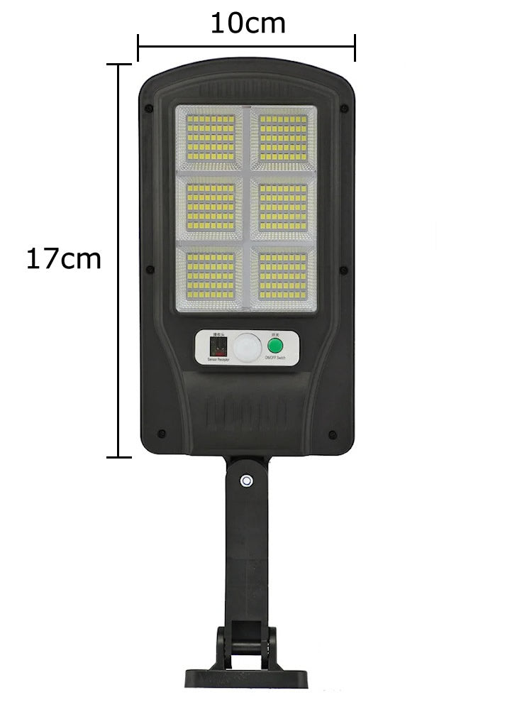 Luz Foco Exterior Solar Con Sensor + Control Remoto