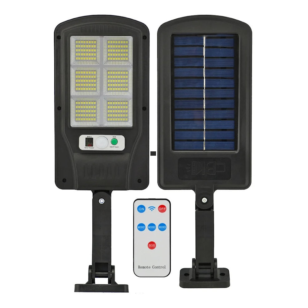 Luz Foco Exterior Solar Con Sensor + Control Remoto