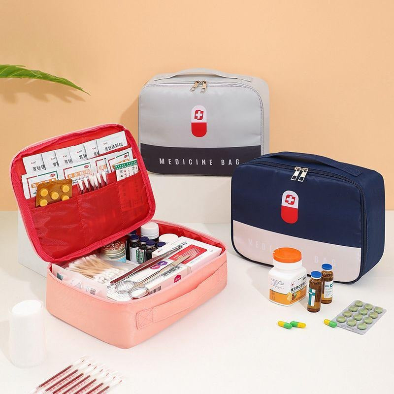 Botiquín Remedios Primeros Auxilios - Rojo