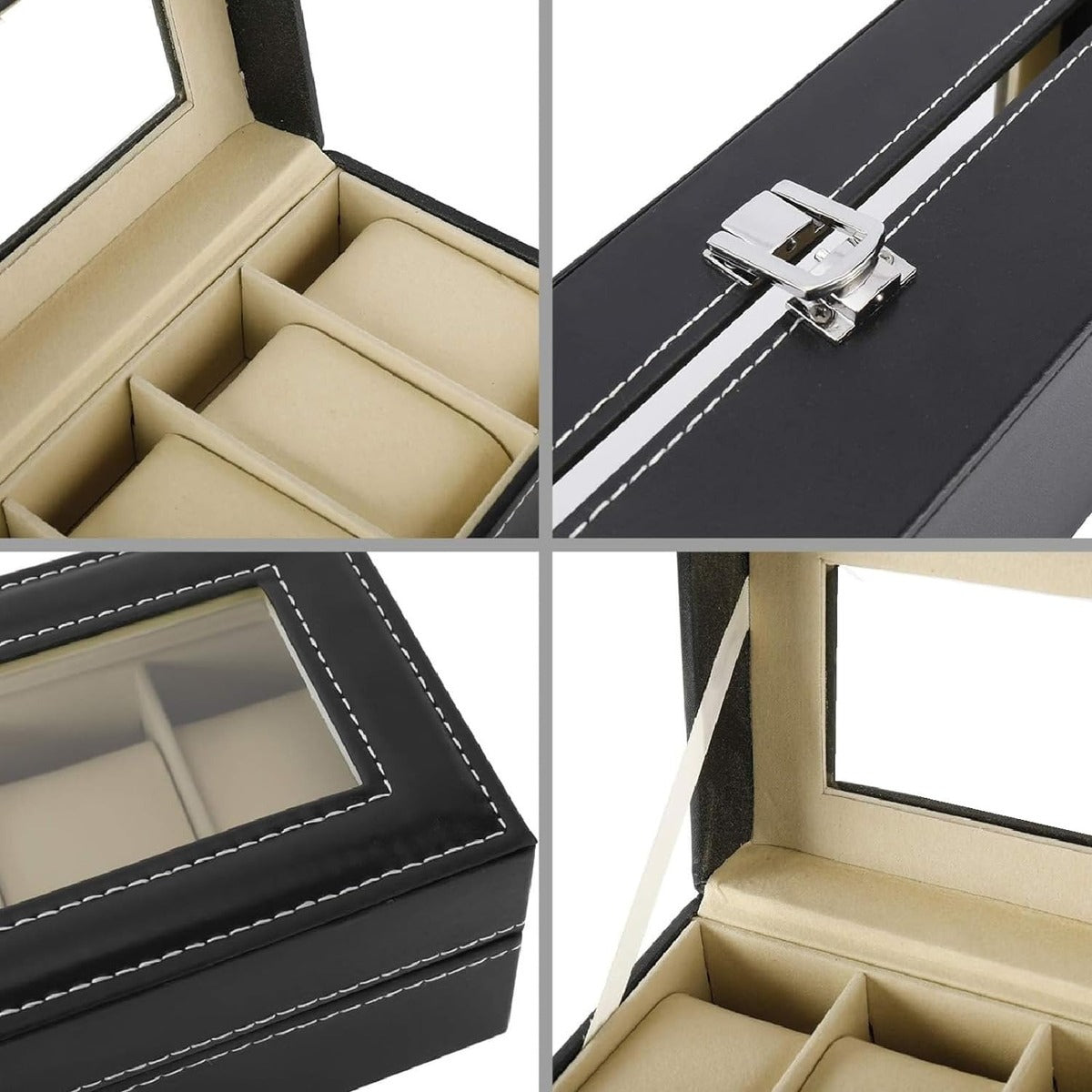 Organizador de Relojes - 6 Divisiones