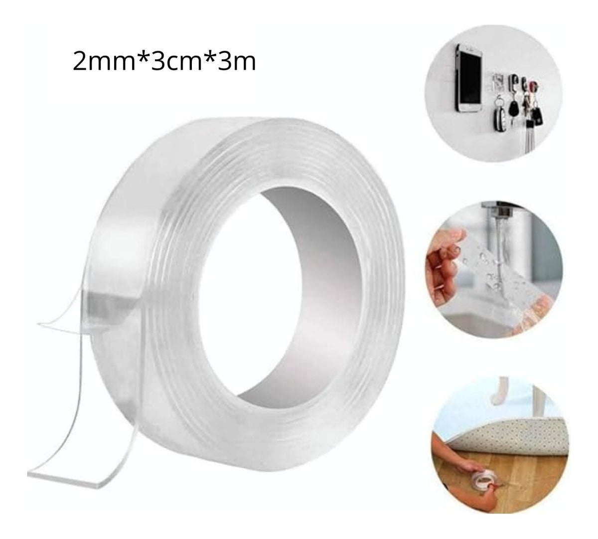 Cinta Doble Faz 3 Metros