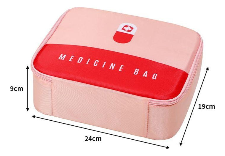 Botiquín Remedios Primeros Auxilios - Rojo