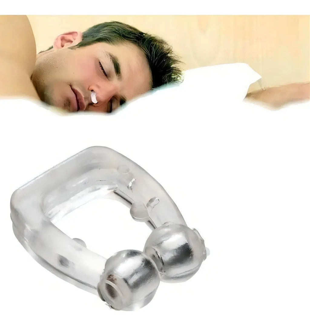 Clip Anti Ronquidos Roncar Apnea De Silicona + Estuche