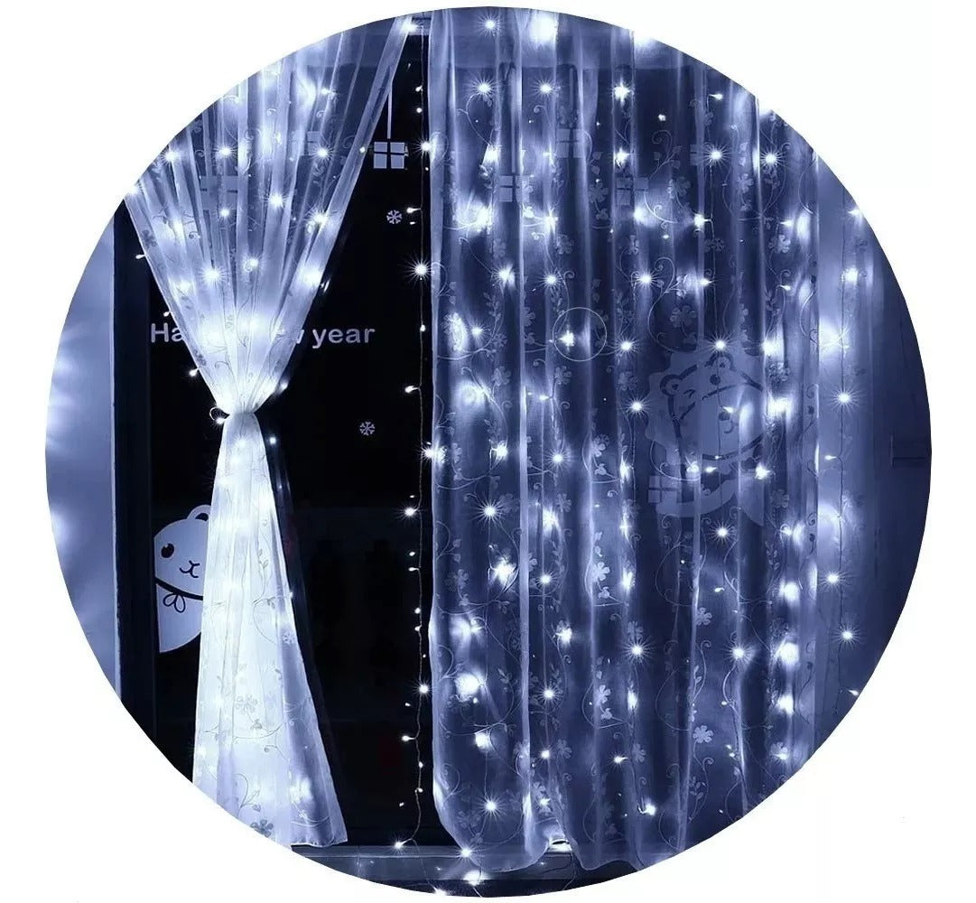 Cortina luz 3x3 metros Fría