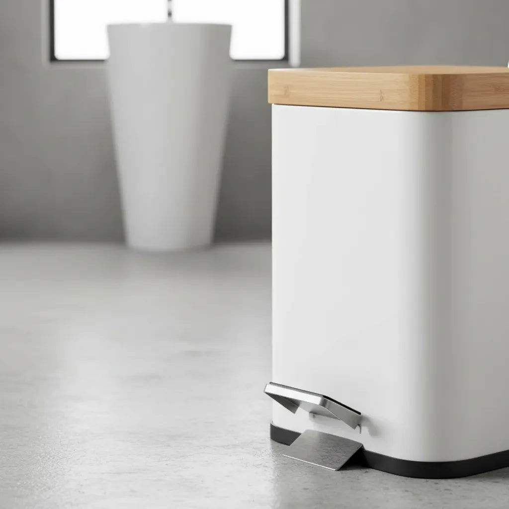 Tarro Basurero Cesto Residuos Tacho Pedal Baño Cocina 3 Lts