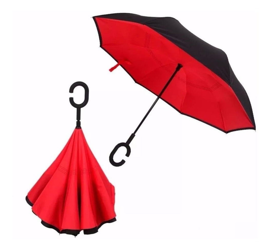 Paraguas Reversible - Naranja