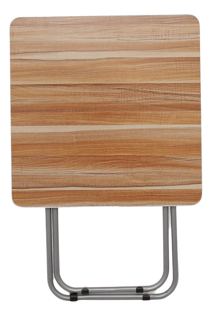 Mesa Plegable Simil Madera 60x60cm