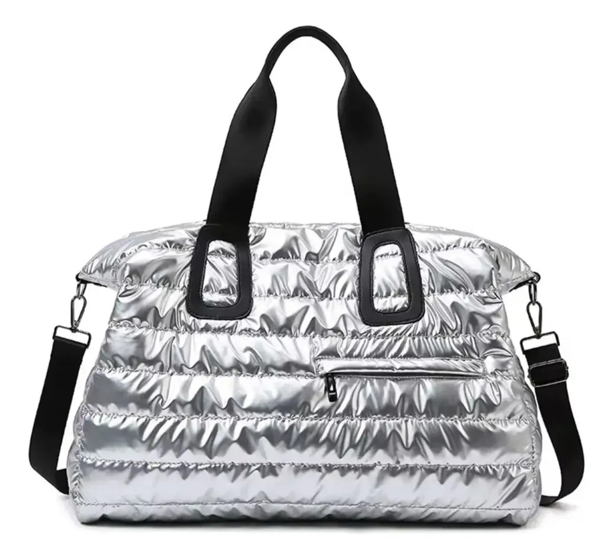 Bolso Acolchonado Silver