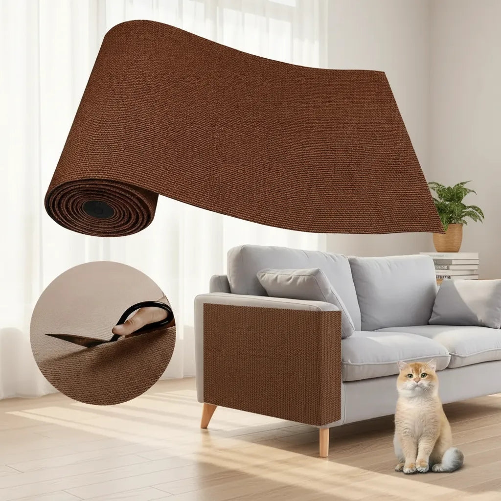Rascador Gato Protector Sofa Sillón Adhesivo Grande Calidad