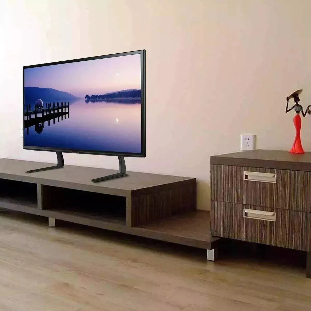 Soporte De Pie Regulable Para Tv 37-75' Negro