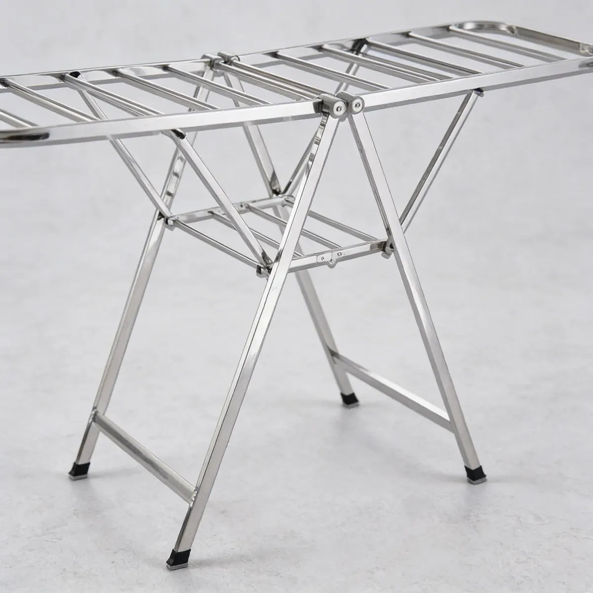 Tender Reforzado Ropa De Acero Inoxidable Plegable Grande