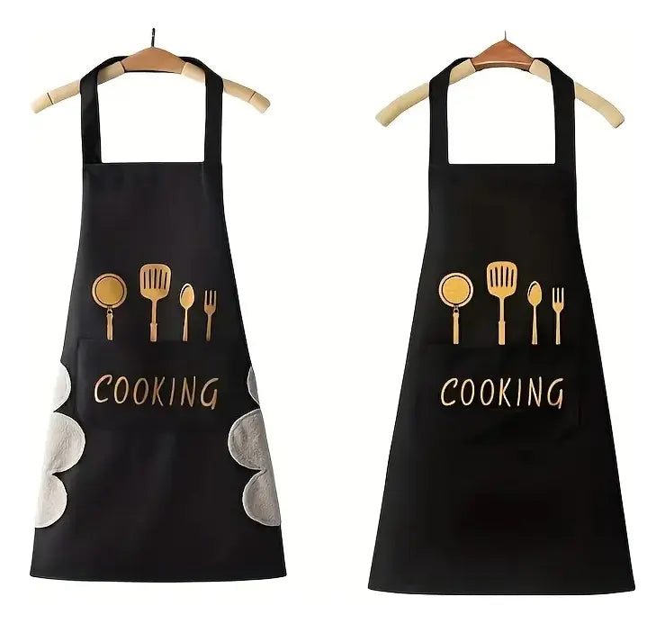 Delantal De Cocina Chef Unisex Con Ajuste + Bolsillo