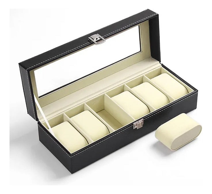 Organizador de Relojes - 6 Divisiones