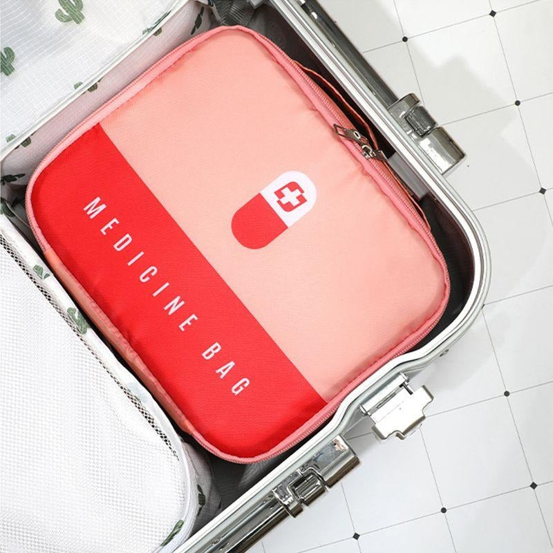 Botiquín Remedios Primeros Auxilios - Rojo