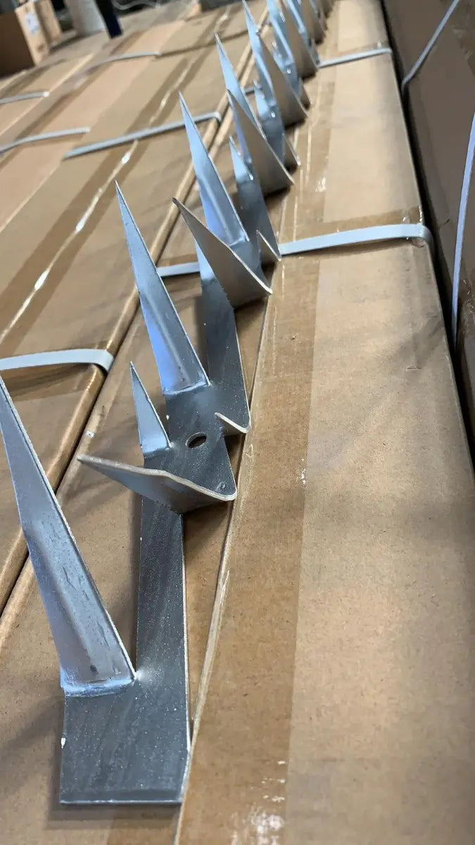 Pinchos Acero Galvanizado Muros Seguridad 1.25 Metros