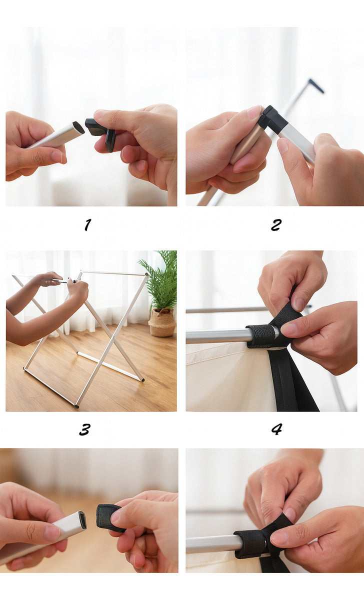 Canasto Ropa Sucia Doble