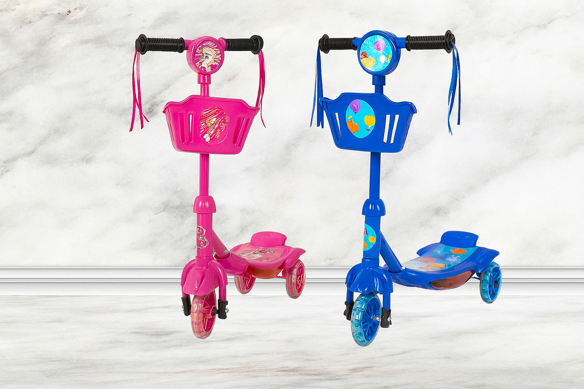 Monopatín con Luz y Sonidos - Rosado