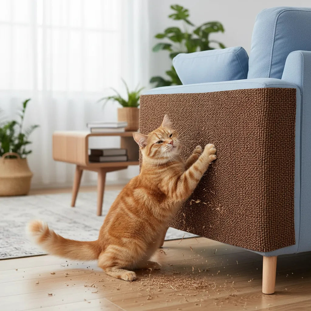 Rascador Gato Protector Sofa Sillón Adhesivo Grande Calidad