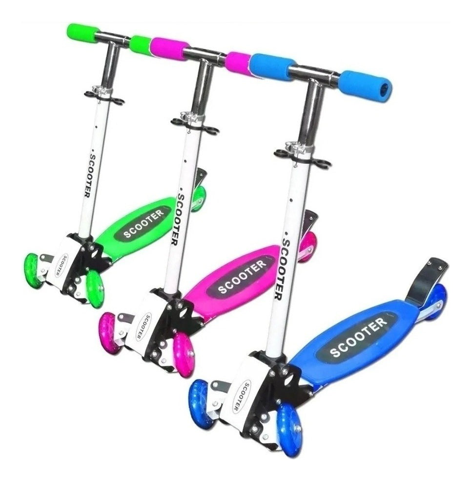 Monopatín Infantil Plegable - Rojo