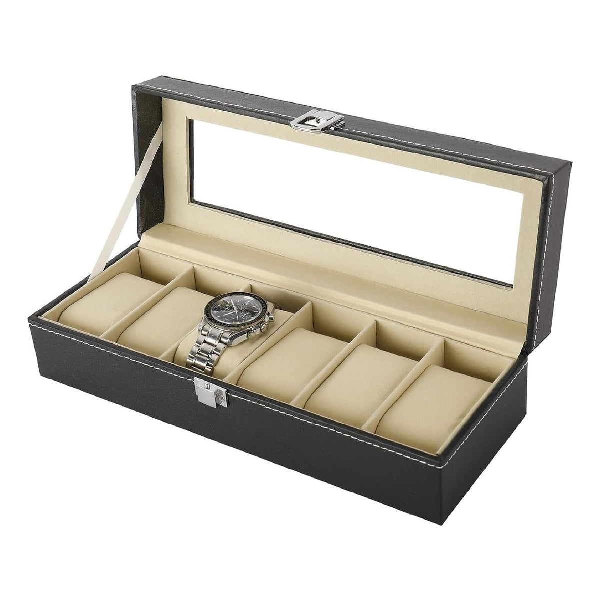 Organizador de Relojes - 6 Divisiones