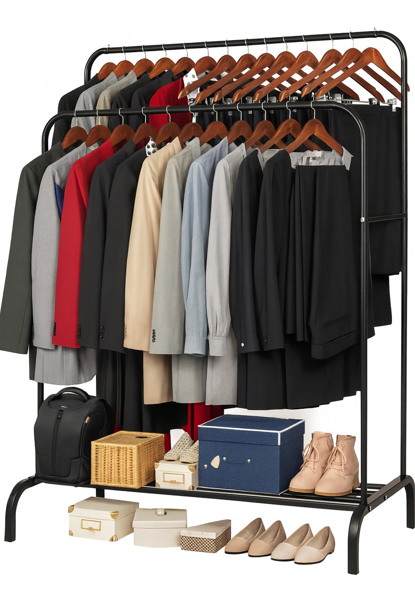 Perchero de Metal Doble