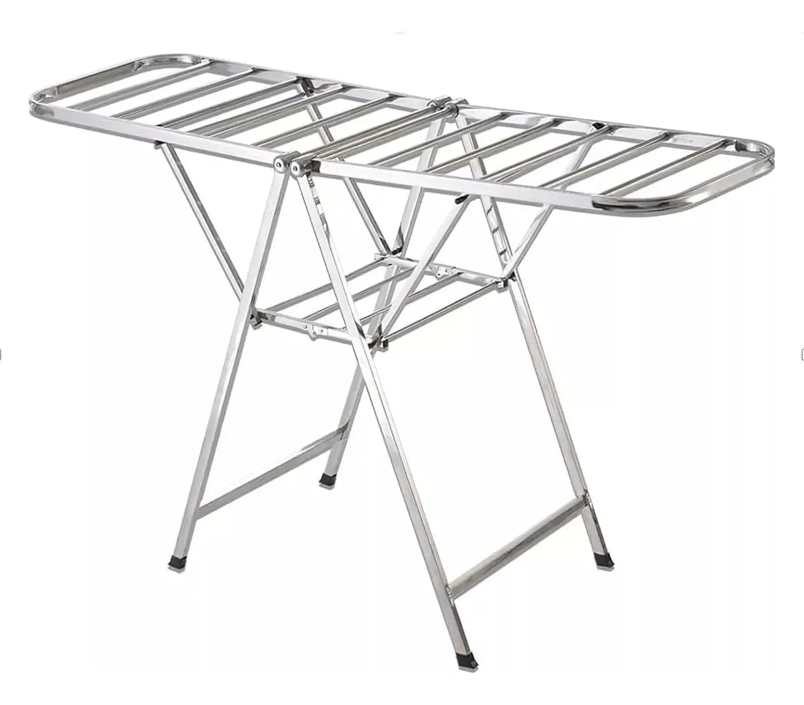 Tender Reforzado Ropa De Acero Inoxidable Plegable Grande