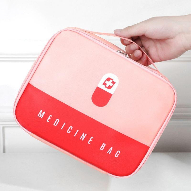 Botiquín Remedios Primeros Auxilios - Rojo