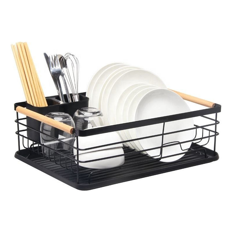 Escurridor con Asas de Madera