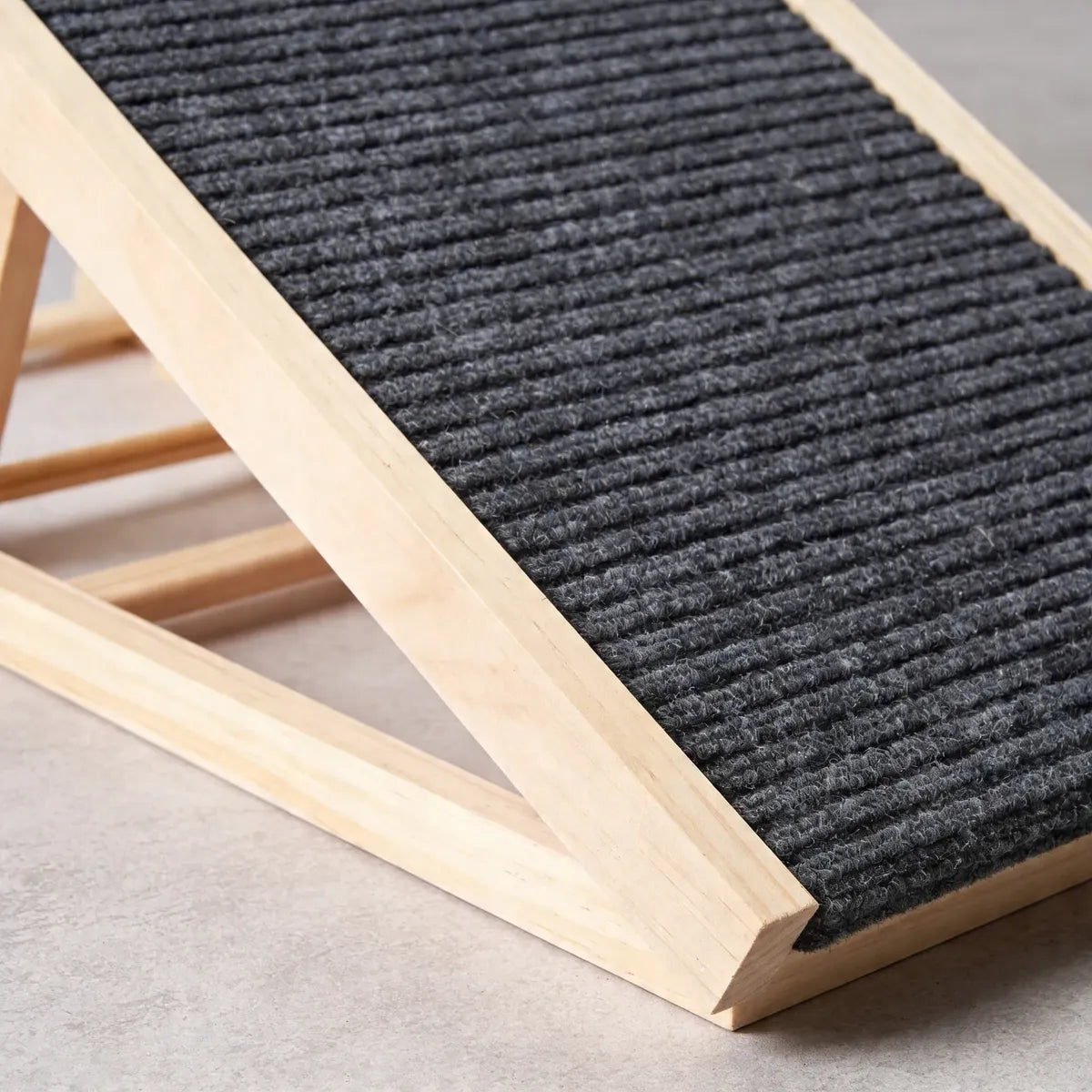 Rampa Plegable De Madera Para Mascotas Perros Gatos