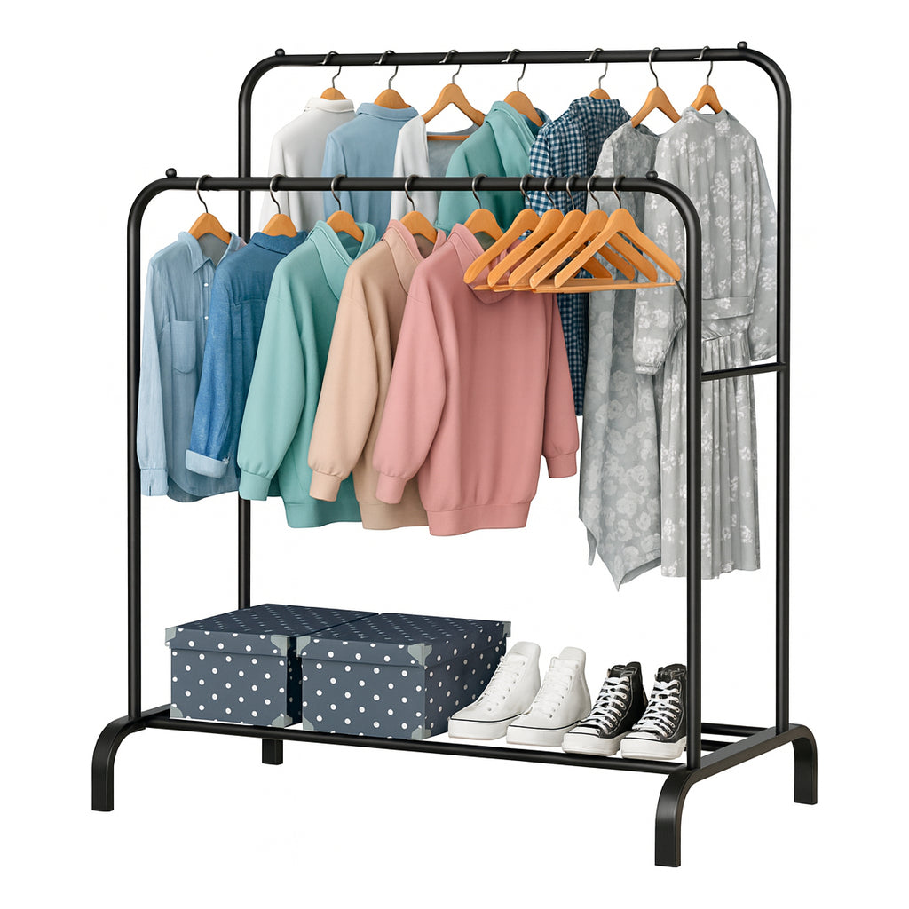 Perchero de Metal Doble