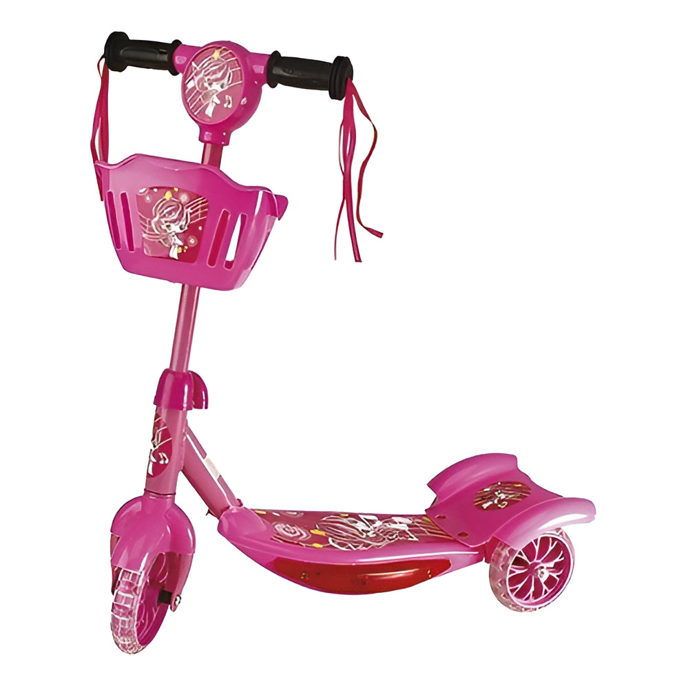 Monopatín con Luz y Sonidos - Rosado